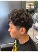 CHERiR藤木(メンズカット×くせ毛風スパイラル)