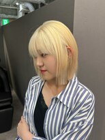 ロテ 名古屋 名駅店(Lote.)&nbsp;名古屋/ミディアムヘア/暗めカラー/グランマッシュ