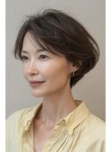 40代に人気スタイル[六甲/髪質改善/白髪ぼかし]