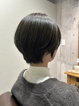 ディーセットヘアー(D-set hair) 丸みショート