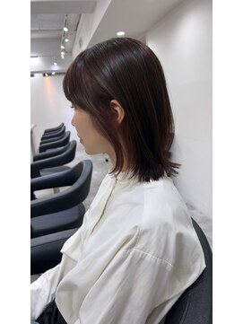 ヴィオットバイサロン(Viot by Salon) ＊黒髪カタログオリーブグレー小顔に見せるヘア20代30代40代銀座