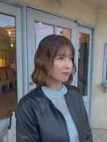 エイミーバイアフロート(amie  by afloat)&nbsp;やわらか質感の波ウェーブボブ