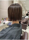 ぱつんとボブ
