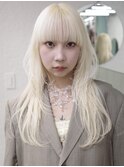 【表参道】ブリーチ、ホワイトカラー