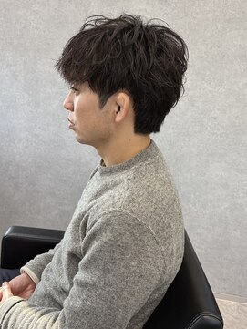 MEN’S HAIR/波巻ツイストスパイラル/フェザーパーマ/太田