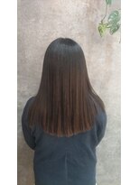 アンバール(amberl) シルクストレート