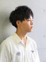 エル(EL.)&nbsp;メンズカット/コンマバング/センターパート/マッシュ/盛岡