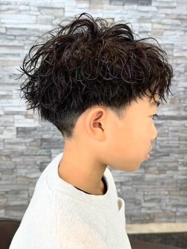 宇都宮メンズパーマ波巻きスパイラルパーマ波巻きパーマツイスパ