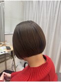 ナチュラルブラウンボブ