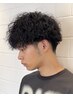 【学割U24】平日限定、メンズカットパーマ+トリートメント ¥9900