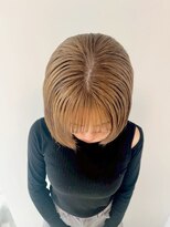 ロマリア 渋谷 渋谷宮益坂(Lomalia)&nbsp;イメチェン/ベージュ/ダブルカラー/クールショート/前髪/渋谷駅