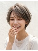 20代30代40代　上品大人可愛いマッシュショート＃22