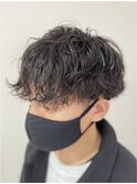 20代30代メンズツイストパーマ束感トラッドオシャレ感ショート