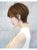 アイスバーグ ウェスト 清澄白河(eyesburg W/est)&nbsp;似合わせカットくびれショート丸みショートボブハイライトカラー