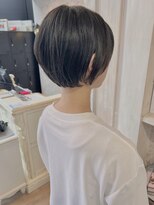 キャアリー(Caary) 福山美容室caary大人丸みショートボブ髪質改善透明感20代30代