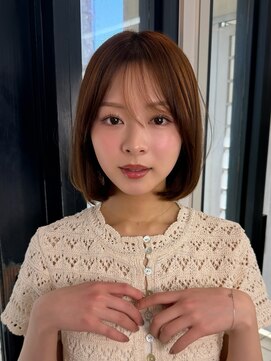 イヴォーク トーキョー(EVOKE TOKYO) ミディアムレイヤー/レイヤーボブ/顔周り/髪質改善/レイヤー