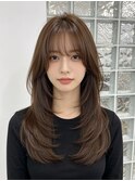 ボーイッシュサイドバングハンサムショートロングウルフマッシュ