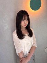 コロレ(COLORE) 髪質改善ストレート×顔まわりレイヤー