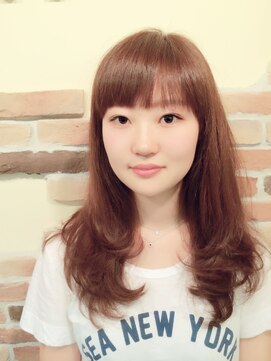 リップヘアデザイン ニュアンスセミディー