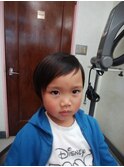 アシメメンズお子様カット