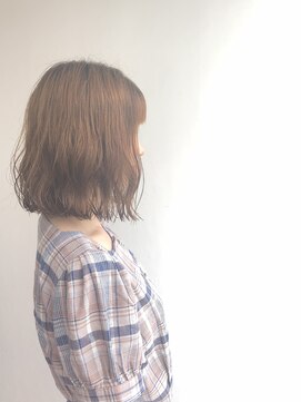 ヘアメイク オブジェ(hair make objet) ゆるふわbobパーマ