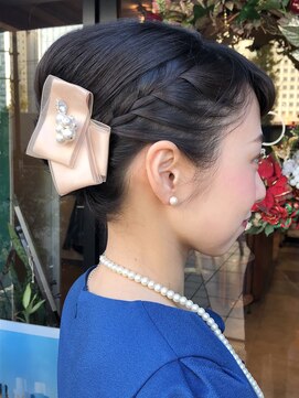 ヘア クチュール ミヨ(HAIR COUTURE MIYO) 結婚式　アップスタイル