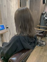 アグ ヘアー パルス 清水駅前店(Agu hair pulse) 透明感ミルクグレージュ