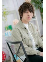 ミック ヘアアンドメイク アップ 駒込店(miq Hair&Make up)&nbsp;ランダムパーマで表情sexyに…束感ショートマッシュa1