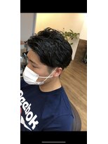 ベイス アワジ(BASE)&nbsp;サイドパートパーマ