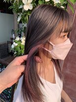 ボアップ 新居浜店(boappu)&nbsp;#インナーカラー #インナーピンク #ケアブリーチ