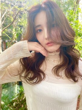 チェレ アズーリ 狭山店(Chere azuri) 大人可愛い韓国ヘア/くびれセミディ/韓国エギョモリ