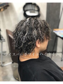 パッション 石巻中里店(PASSION) 【KONNO】ツイスパ×ホワイトハイライト