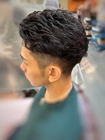 銀座マツナガ 浅草店&nbsp;メンズ人気パーマ/ツーブロアップバング/ツイスパ/マッシュ/73