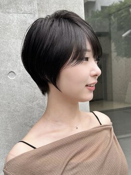 ハルキミナト ジャパン トウキョウ(HARUKI MINATO japan TOKYO) 20代30代40代50代/丸みショート/クビレ/前髪あり/表参道