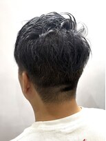 ヘア イノウエ HAIR INOUE メンズグレーアッシュショート