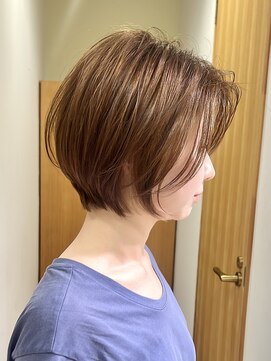 ウル 名古屋栄(ulu) 【岩間指名】伸びてもまとまるショートボブ◎