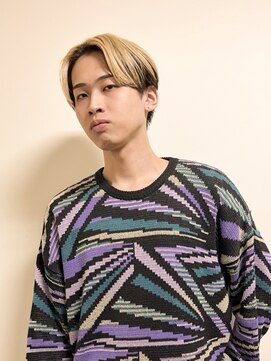 ヨー(Yoh-) 【アンブレラカラー/センターパート/星亘祐】デザインカラー