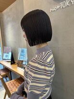 ニコ トウキョウ 渋谷(nico TOKYO)&nbsp;ボブ/ミニボブ/切りっぱなしボブ/縮毛矯正