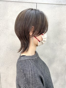 ヴェイン 渋谷(vain) ハンサムウルフ インナーカラー