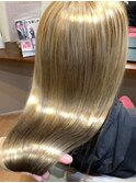 ブリーチ毛でも髪質改善