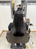 美艶髪・暗髪透明感・ダークグレー☆五反田美容室