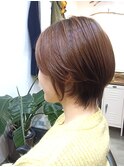 フェミニンシンプルショート