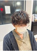イケメン女子なパーマスタイル