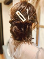 メゾンドミニョン(Maison de Mignon)&nbsp;ハーフアップ