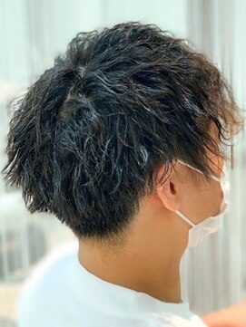 トゥルートラスト 和戸店(True Trust) メンズ ツイストスパイラルパーマ マッシュ ツーブロック