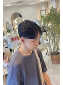 20代30代40代大人メンズ小顔センターパートくせ毛風パーマ