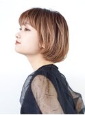 前髪/イメチェン/ウェーブパーマ/ショートヘア/30代/40代/50代