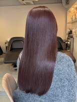 マセナ(Masena)&nbsp;派手すぎないナチュラルワインレッドブラウン×髪質改善