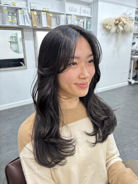 アオ(AO。) レイヤーカット/海外風レイヤーカット/ザクザクレイヤーカット