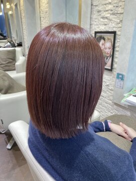 ヴィサージュプラス(VISAGE plus) 【ブリーチなし】春色チェリーブラウンカラー